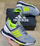 Tenis Adidas Fresh Gris Caballero
